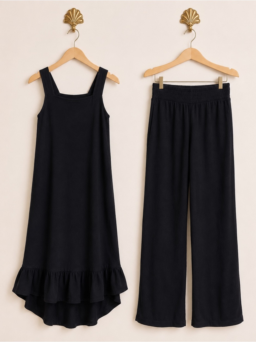 NWT Free People Dream of You tunic lounge pants cotton jumpsuit XS